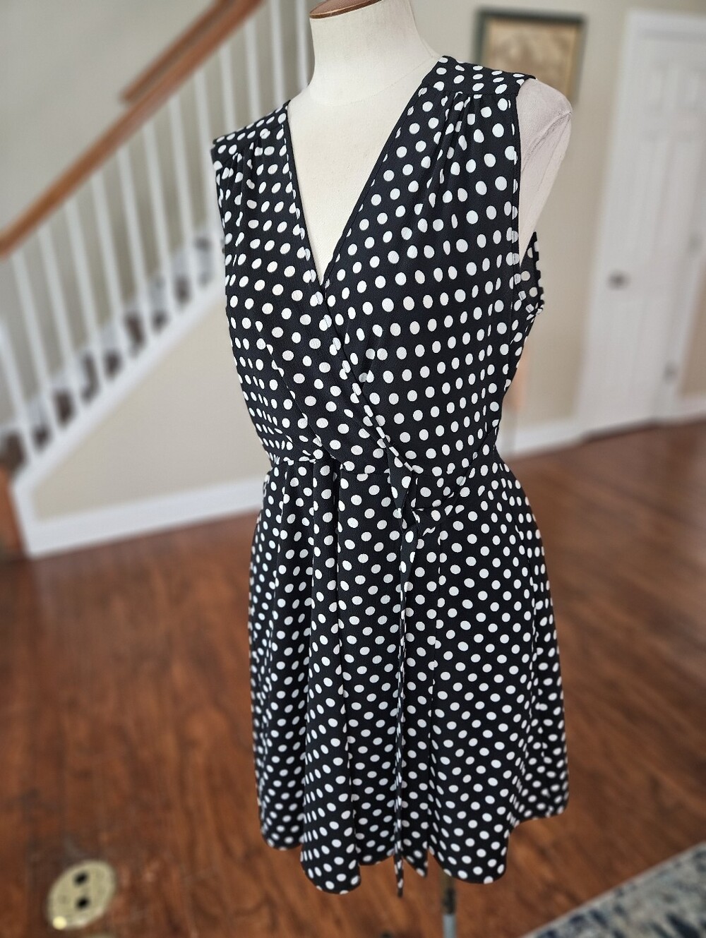 Monteau Polka Dot Dress XL
